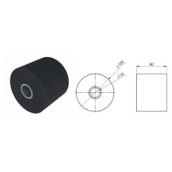 Rouleau seul pour butoir à rouleau