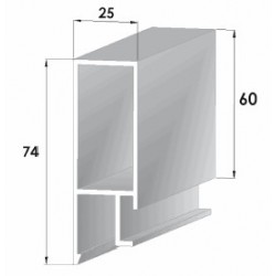 PROFIL SUPALU BRUT 65M E25