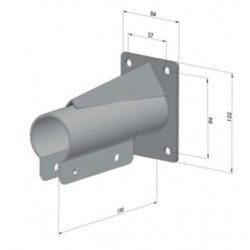 C300051 - GOUSSET D55 Renforcé ZINGUE