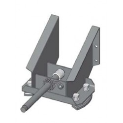 P601021 - PORTE ROUE DE SECOURS 8TR E280 NOIR