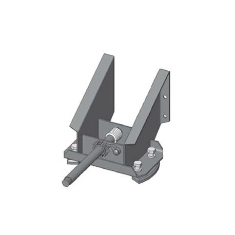 P601021 - PORTE ROUE DE SECOURS 8TR E280 NOIR