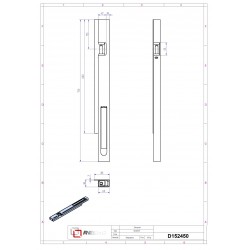 D152450 - RANCHER AVANT DROIT H/600mm