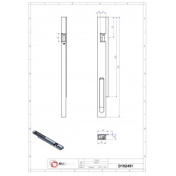 D152451 - RANCHER AV.GAUCHE H/600mm