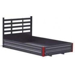 D850080 - PROFIL DE POTEAU ARRIERE ARRONDI / Longueur 6m