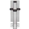 D050150 - GACHE DE RIDELLE DOUBLE (POTEAU INTERMEDIAIRE)/ Epoxy noir