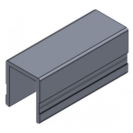 D800510 - PROFIL ALU ENCADR.Brut 30.5mm