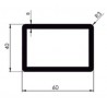 D800530 - PROFIL TUBULAIRE RECTANGLE 60x40 mm D800530 - PROFIL TUBULAIRE RECTANGLE 60x40 mm