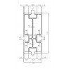 D850060 - LONGERON HAUTEUR 110/ ALU BRUT / Longueur 5,8m