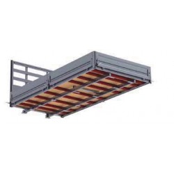 D850068 - TRAVERSE RAINUREE DE PLANCHER BOIS- Longueur 6,1m