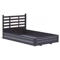 D850058 - FER PLAT POUR RENFORT EN "L" DE FACE AVANT /Longueur 6m