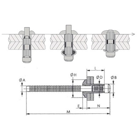 H100111C100 - ORLOCK TP6.4 L10.5 - AC/AC (QTE 100)