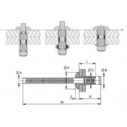 H100116C100 - ORLOCK TP6.4 L20.5 - AC/AC (QTE 100)