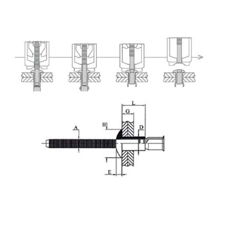 H100201C100 - MONOLOCK TP4.8 L14.0 - AC/AC (QTE 100)