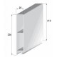 Profils aluminium pour ridelles en 25 mm - D000014