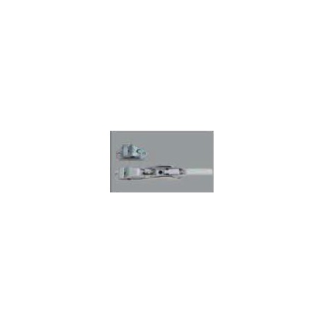 CP0001 - FERMETURE COMPLETE SUP ET INF ACIER ZINGUE p/ PORTES LISSES CP0001 - FERMETURE COMPLETE SUP ET INF ACIER ZINGUE p/ PORTES LISSES
