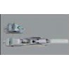 CP0001 - FERMETURE COMPLETE SUP ET INF ACIER ZINGUE p/ PORTES LISSES