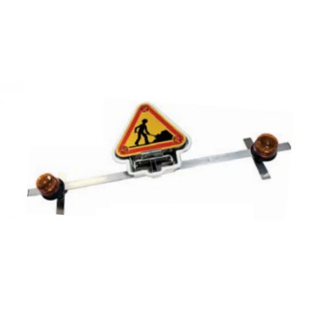 Triflash 500mm cl.2 manuel sur barre gyrophares Barre 1.2m- I350462C1200 Triflash 500mm cl.2 manuel sur barre gyrophares Barre 1.2m- I350462C1200