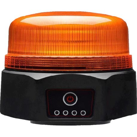 GYROPHARE A LEDS AUTONOME SUR BATTERIE-I000331 GYROPHARE A LEDS AUTONOME SUR BATTERIE-I000331