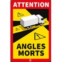Adhésifs angles morts pour Poids Lourds / surface rigide-I300150