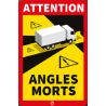 Adhésifs angles morts pour Poids Lourds / surface rigide-I300150