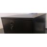 COFFRE  ACIER NOIR RENFORCE 600x500x500mm ZEUS-A120600