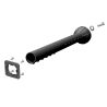 SUPPORT PLASTIQUE FIXATION RAPIDE 595mm Ø49mm-A530571