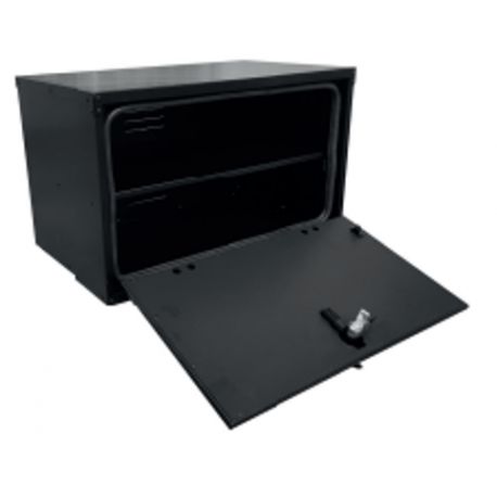 COFFRE  ACIER NOIR RENFORCE 600x500x500mm ZEUS-A120600