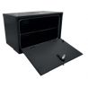 COFFRE  ACIER NOIR RENFORCE 600x500x500mm ZEUS-A120600