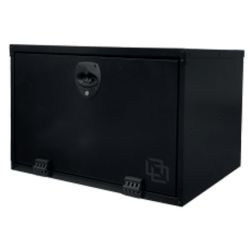 COFFRE  ACIER NOIR RENFORCE 600x500x500mm ZEUS-A120600