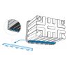 BARRE RENFORT DE CHARNIERES POUR  COFFRE PLASTIQUE L1000mm-A350508