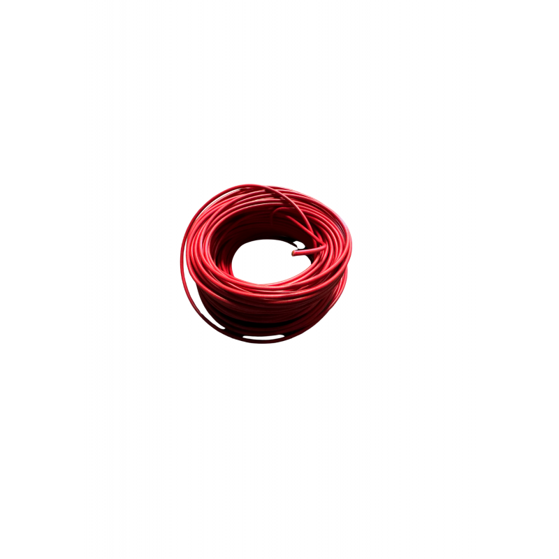 CABLE 1mm2 ROUGE - 25MLCarton