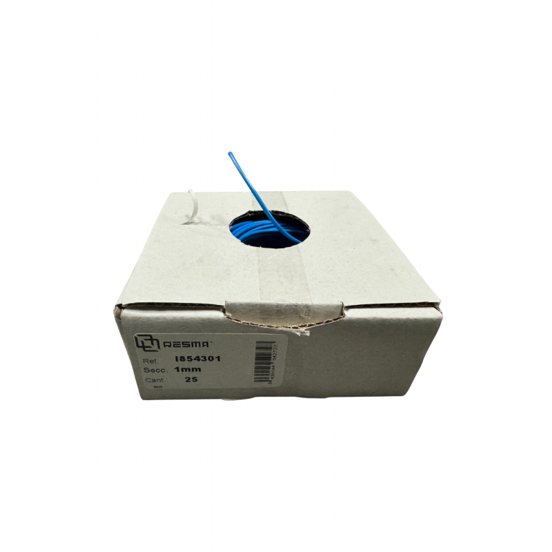 Rouleau De Câble Auto FLRY Bleu 10m, Section 1mm² - Câble Souple En Cuivre Pour Véhicule