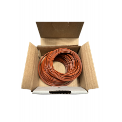 CABLE MONOCONDUCTEUR 1mm² MARRON - 25ML/Carton - I854304