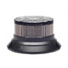 GYROPHARE LED ORANGE A POSER 12-24V / Base noire - I000368