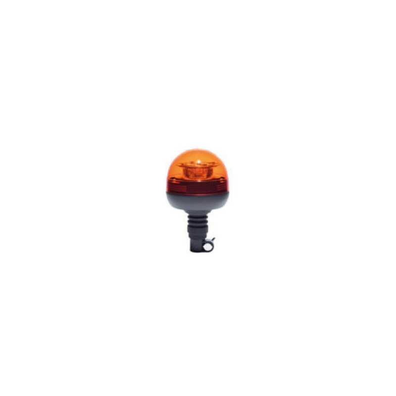 GYROPHARE LED ORANGE SUR TIGE 12-24V - I000347