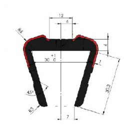 PROTECTION DE RIDELLES BY RESMA L4000mm - G800040