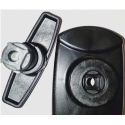 KIT 2 FERMETURES  + Levier avec poignée en plastique  / Avec pennes - A000093