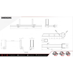 BAE EXTENSIBLE / MODELE HYBRIDE / FIXE OU RETRACTABLE