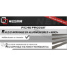 RAIL ALU AERO/poser L3000mm/largeur 34mm/Epaisseur 10,50mm