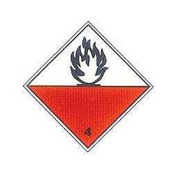 Symbole panneau ADR Adhésif - I300050