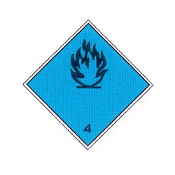 Symbole panneau ADR Adhésif - I300055