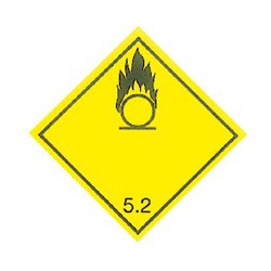 Symbole panneau ADR Adhésif - I300070