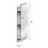 Profils aluminium pour ridelles en 25 mm - D000051
